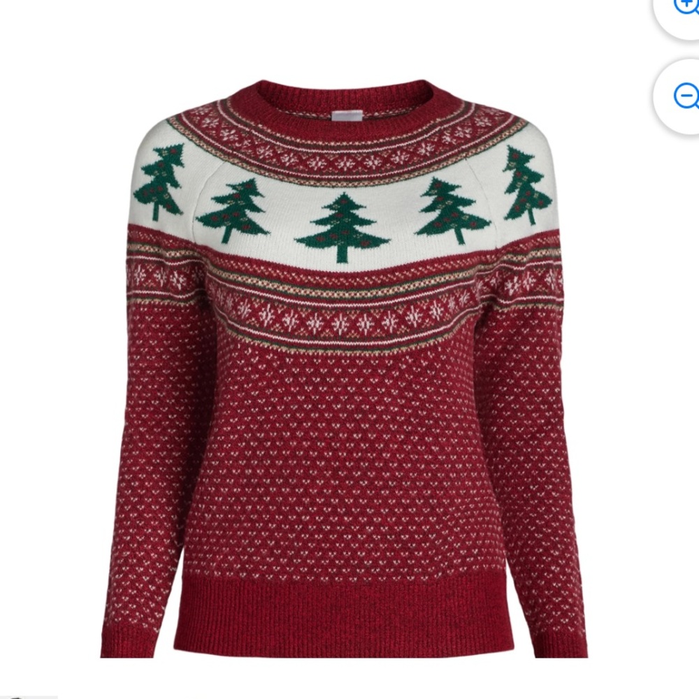 Christmas tree sweater